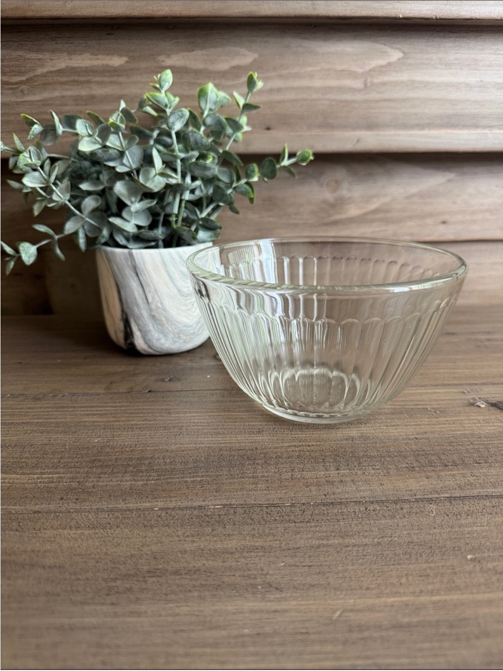 Pyrex Clear Glass Bowl: 3 Cup
